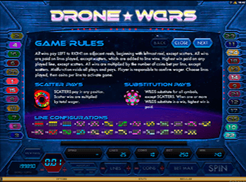 Игровой автомат Drone Wars