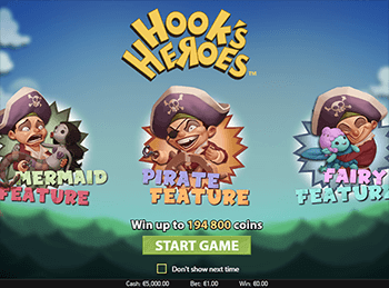 Игровой автомат Hook's Heroes