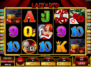 Игровой автомат Lady In Red