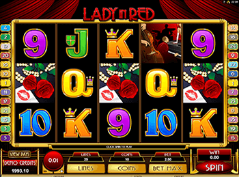Игровой автомат Lady In Red