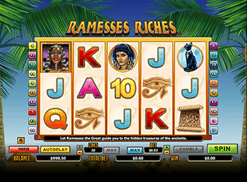 Игровой автомат Ramesses Riches