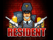 Игровой аппарат онлайн Resident с бонусом от Игрософт